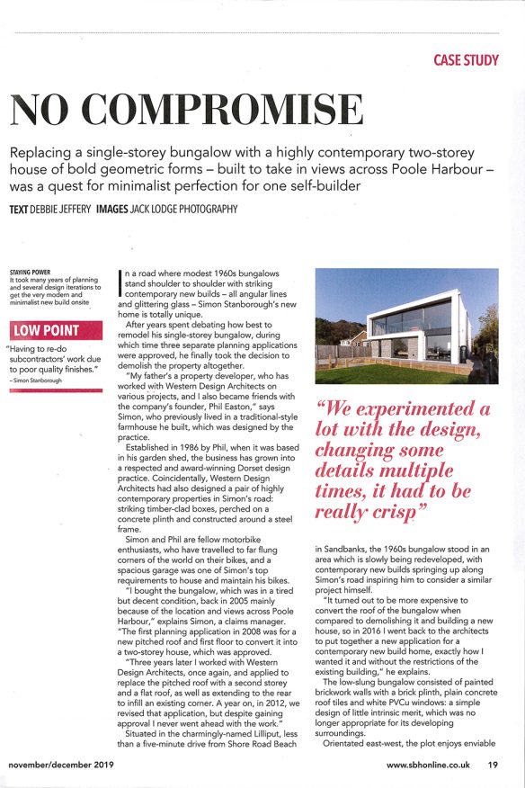 Self builder home maker article 2009